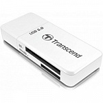USB 3.0 Multi-Card Reader F5 All in 1 Transcend TS-RDF5W White