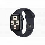 Apple Watch SE GPS 40mm Midnight Aluminium Case with Midnight Sport Band - S/M MR9X3ZP/A