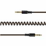 Кабель аудио Cablexpert, джек3.5 / джек3.5, 2м, спиральный CCA-405-6
