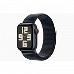 Apple Watch SE GPS + Cellular 44mm Midnight Aluminium Case with Midnight Sport Loop MRHD3ZA/A