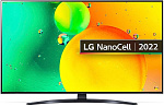 LG 43" 43NANO766QA.ARUB синяя сажа 4K Ultra HD 60Hz DVB-T DVB-T2 DVB-C DVB-S DVB-S2 WiFi Smart TV RUS