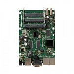 MikroTik RB435G 435G with 680MHz Atheros CPU, 256MB RAM, 3 Gigabit LAN, 5 miniPCI, RouterOS L5, 2 USB ports