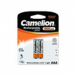 Camelion AAA- 600mAh Ni-Mh BL-2 NH-AAA600BP2, аккумулятор,1.2В 2 шт. в уп-ке