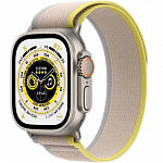 Apple Watch Ultra A2684, 49мм, титан / желтый/бежевый mnhk3ae/a MNHK3AE/A