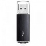 Флешка USB SILICON POWER Blaze B02 32Гб, USB3.1, черный sp032gbuf3b02v1k