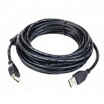 Gembird/Cablexpert CC-USB2-AMAF-6B USB 2.0 кабель удлинительный 1.8м AM/AF ,черный, пакет