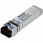 D-Link 436XT-BXU/40KM/A1A WDM трансивер SFP+ с 1 портом 10GBase-ER Tx:1270 нм, Rx:1330 нм для одномодового оптического кабеля до 40 км