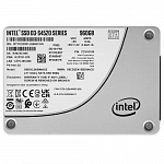 Intel SSD D3-S4520 Series, 960GB, 2.5" 7mm, SATA3, TLC, R/W 550/510MB/s, IOPs 90 000/43 000, TBW 5300, DWPD 3 12 мес.