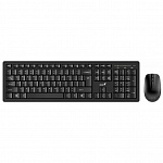 Клавиатура + мышь Genius Smart KM-8200 USB, черный, 1 мини-ресивер на оба устройства,104 кл кнопка SmartGenius, мембранная,800-1600 DPI 31340003417