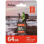 Карта памяти Netac P600 Standard SD 64GB, Retail version