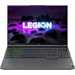 Ноутбук Lenovo Legion 5 Pro Gen 6 16" WQXGA IPS/AMD Ryzen 5 5600H/16GB/512GB SSD/GeForce RTX 3060 6Gb/DOS/ENGKB/серый 82JQ011BRM