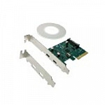 Espada Контроллер PCI-E, USB 3.1 Gen2 Type-C 2 порта PCIeUASM1142 45689