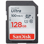 Флеш карта SDHC 128Gb Class10 Sandisk SDSDUNR-128G-GN3IN