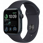 Apple Watch SE GPS 40mm Midnight Aluminum Case with Midnight Sport Band - S/M MNT73LL/A США