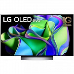 LG 48" OLED48C3RLA.ARUB темно-серый/серебристый Ultra HD 120Hz DVB-T DVB-T2 DVB-C DVB-S2 USB WiFi Smart TV