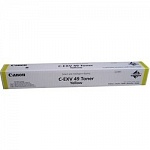 Canon C-EXV49Y 8527B002 Тонер-картридж для серии iR-ADV C33xx, 3520I Жёлтый. 19000 страниц. CX