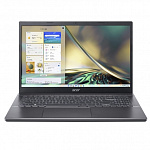 Ноутбук Acer Aspire 5 A515-57-51U3, 15.6", IPS, Intel Core i5 1235U 16ГБ, 512ГБ SSD, Intel UHD Graphics , Eshell, серый nx.k8wer.005