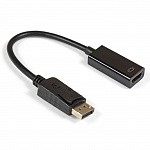 Exegate EX284921RUS Кабель-переходник DisplayPort-HDMI ExeGate EX-DPM-HDMIF-0.15 20M/19F, 0,15м