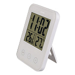 Perfeo Часы-метеостанция "Touch", белый, PF-S681 время, температура, влажность