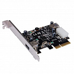 Controller ST-Lab, PCI-E x1, U-1140 1 ext USB3.1A /1 int USB3.1, +LP bracket, Ret