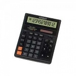 Калькулятор бухгалтерский Citizen SDC-888TII черный настольный, 12 разрядн., дв. пит., 2 памяти, коррект. 17241