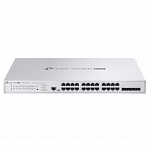 TP-Link S5500-24MPP4XF Управляемый коммутатор Omada Pro уровня 2+ с 24 портами PoE+ 2,5 Гбит/с и 4 портами SFP+