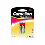 Camelion LR03 Plus Alkaline BL-2 LR03-BP2, батарейка,1.5В 2 шт. в уп-ке
