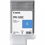 Canon PFI-120C 2886C001 Картридж для TM-200/TM-205/TM-300/TM-305, 130 мл. голубой GJ