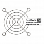 Exegate EX295259RUS Решетка для вентилятора 60x60 ExeGate EG-060MR 60x60 мм, металлическая, круглая, никель