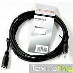 Telecom TAV7179-3M Удлинитель звуковой 3.5mm Jack M - 3.5mm Jack F 3.0м 6926123462928