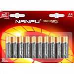 Nanfu Батарейка щелочная AA 10шт.