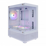 1STPLAYER MIKU Mi2-A White / mATX / 3x120mm LED fans / Mi2-A-WH-2F1R-W-1F1-W/2F1