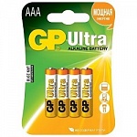 GP 24AU-2CR4 Ultra Alkaline 24AU LR03, 4 шт AAA 4шт. в уп-ке