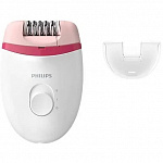 Эпилятор Philips BRE235/00 скор.:2 насад.:1 от электр.сети белый/розовый