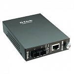 D-Link DMC-515SC/D7A Медиаконвертер с 1 портом 10/100Base-TX и 1 портом 100Base-FX с разъемом SC для одномодового оптического кабеля до 15 км
