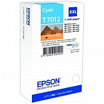 EPSON C13T70124010 WP 4000/4500 Series Ink XXL Cartridge Cyan 3.4k