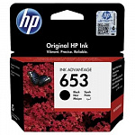 Картридж HP 653 струйный черный 360 стр 3YM75AE#BHK