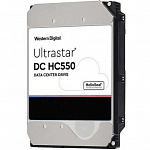 18TB WD Ultrastar DC HC550 SAS 12Gb/s, 7200 rpm, 512mb buffer, 3.5" 0F38353/WUH721818AL5204