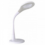 Camelion KD-790 C01 белый LED Свет-к настол.,7 Вт,230 В, лупа 3х/5х, сенс.вкл-е, 4 ур.ярк.,4000К