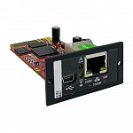 SVC, DA806 Внутренняя SNMP-карта для ИБП серии: TRX11, Интерфейсы:1*10/100 Base-T Fast EthernetRJ45+1*USBMini-B