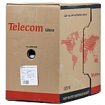 Telecom Кабель Ultra Base UTP кат.5e 4 пары 305м 0.48mm CCA серый TUS44048E
