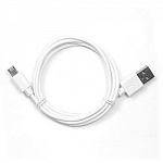 Cablexpert Кабель USB 2.0 Pro AM/microBM 5P, 1м, белый, пакет CC-mUSB2-AMBM-1MW