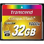 Compact Flash 32Gb Transcend, High Speed TS32GCF1000 1000-x