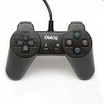Dialog Action GP-A01, черный Геймпад, 10 кнопок, USB