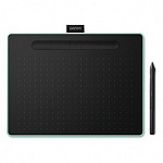 Графический планшет Wacom Intuos M Bluetooth черный/фисташковый CTL-6100WLE-N