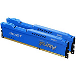 Kingston DRAM 8GB 1600MHz DDR3 CL10 DIMM Kit of 2 FURY Beast Blue KF316C10BK2/8