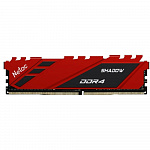 Память DIMM DDR4 8Gb PC28800 3600Mhz Netac Shadow Red с радиатором NTSDD4P36SP-08R