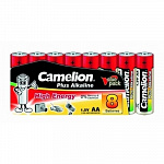 Camelion LR6 Plus Alkaline SP8 LR6-SP8, батарейка,1.5В 8 шт. в уп-ке