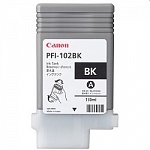 Canon PFI-102Bk 0895B001 Картридж для Canon iPF605/ iPF610/ iPF650/ iPF655/ iPF710/ iPF750/ iPF755/ LP17/ iPF510, Чёрный, 130 мл.GJ