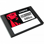 Твердотельный накопитель/ Kingston SSD DC600M, 480GB, 2.5" 7mm, SATA3, 3D TLC, R/W 560/470MB/s, IOPs 94 000/41 000, TBW 876, DWPD 1 5 лет
